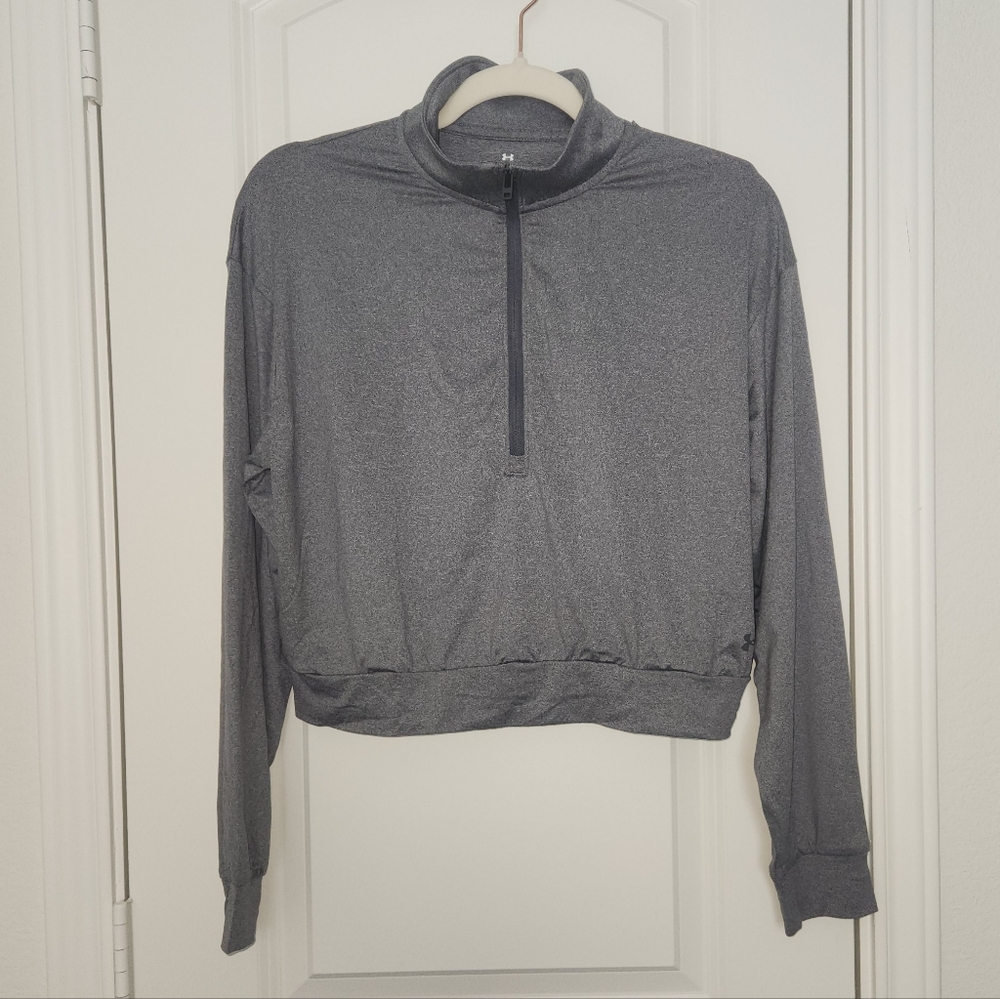 Under Armour Motion Lounge 1/2 Zip Pullover NWT – Women’s XS – Castlerock Gray